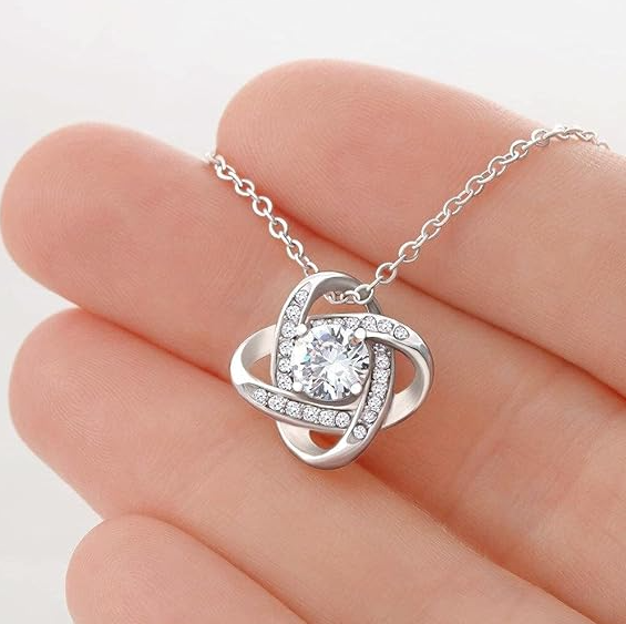 Cofre de Rosa Eterna Real con Collar "Te Amo" - Regalo Perfecto